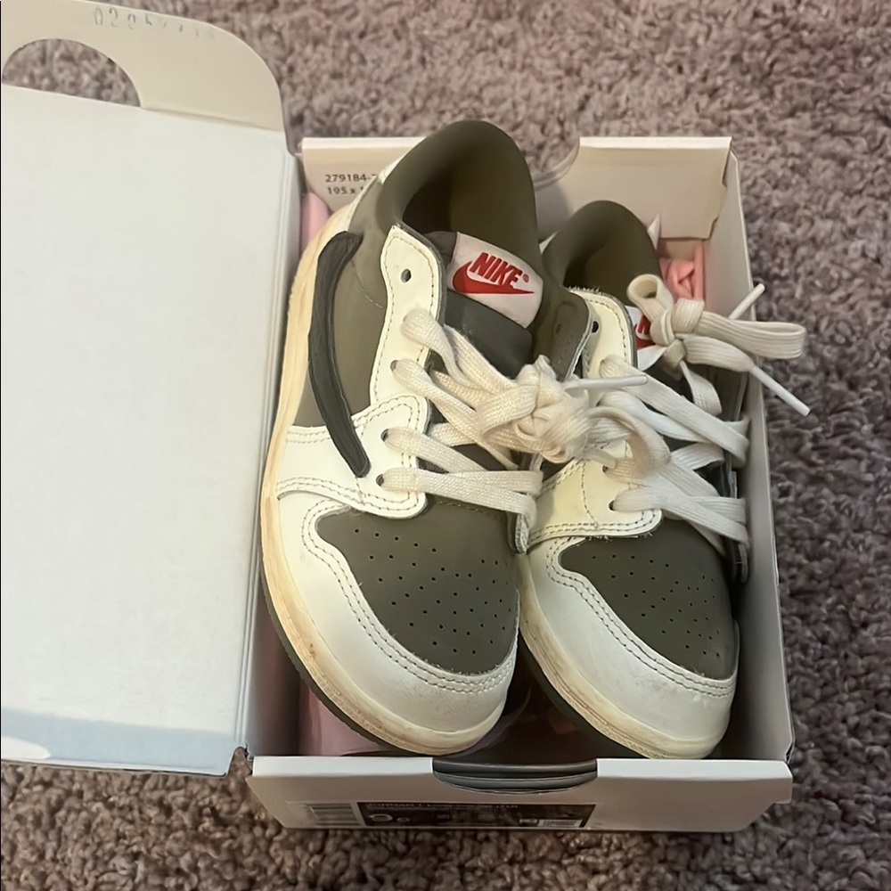 Nike Jordan 1 Low OG SP Olive and Black